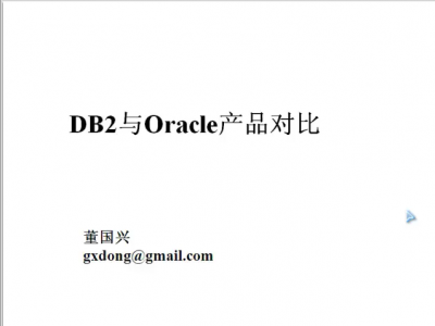 DB2和Oracle产品对比