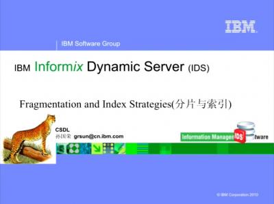 Fragmentation and Index Strategies(分片与索引)